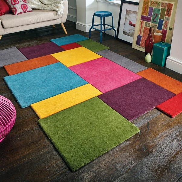 Abstract Collage Rug 19 Abstract Collage Rug - Image 17