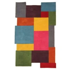 Abstract Collage Rug 39 Abstract Collage Rug -Habitat Store 30751344 alt01