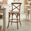 Emmie Counter Height Stool, Solid Oak -Habitat Store 30751691