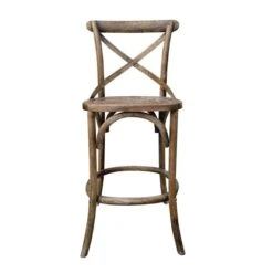 Emmie Counter Height Stool, Solid Oak -Habitat Store 30751691 alt02