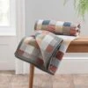 Super Soft Mini Squares Orange Throw 1 Super Soft Mini Squares Orange Throw -Habitat Store 30753891