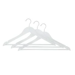Pack Of 3 Wooden Hangers -Habitat Store 30754083 alt03