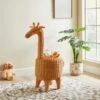 Giraffe Rattan Storage Basket 1 Giraffe Rattan Storage Basket -Habitat Store 30754163
