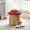 Toadstool Red Storage Basket -Habitat Store 30754166