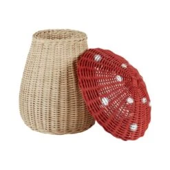 Toadstool Red Storage Basket -Habitat Store 30754166 alt02