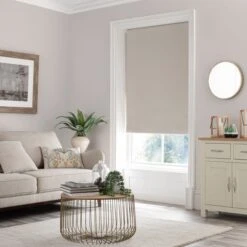 Marlie Natural Recycled Blackout Roller Blind -Habitat Store 30754408 alt06