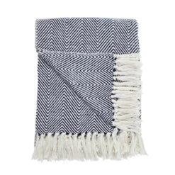 Jenson Herringbone Throw 200cm X 200cm 28 Jenson Herringbone Throw 200cm X 200cm -Habitat Store 30754706 alt03
