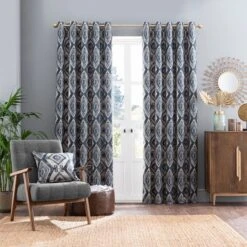 Santa Rosa Eyelet Curtains -Habitat Store 30755118