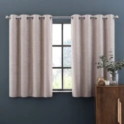 Textured Chenille Eyelet Curtains -Habitat Store 30755486 alt05