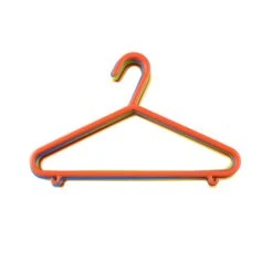 Pack Of 10 Kids Plastic Hangers -Habitat Store 30762263 alt05
