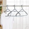 Pack Of 3 Soft Grip Grey Clothes Hangers -Habitat Store 30762264
