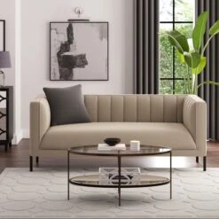 Bellamy Luxe Velvet 2 Seater Sofa -Habitat Store 30762298