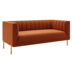 Bellamy Luxe Velvet 2 Seater Sofa -Habitat Store 30762914 alt01