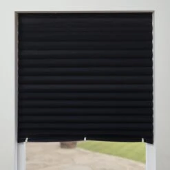 Blackout Temporary Pleated Blind 19 Blackout Temporary Pleated Blind -Habitat Store 30764271 alt02