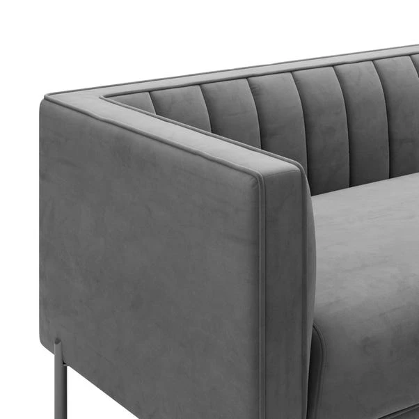 Bellamy Luxe Velvet Right Hand Corner Chaise 17 Bellamy Luxe Velvet Right Hand Corner Chaise - Image 15