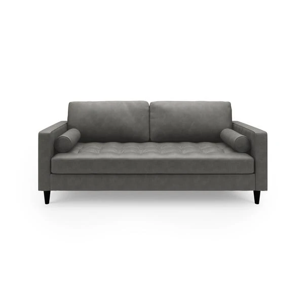 Zoe Distressed Faux Leather 3 Seater Sofa 14 Zoe Distressed Faux Leather 3 Seater Sofa - Image 12