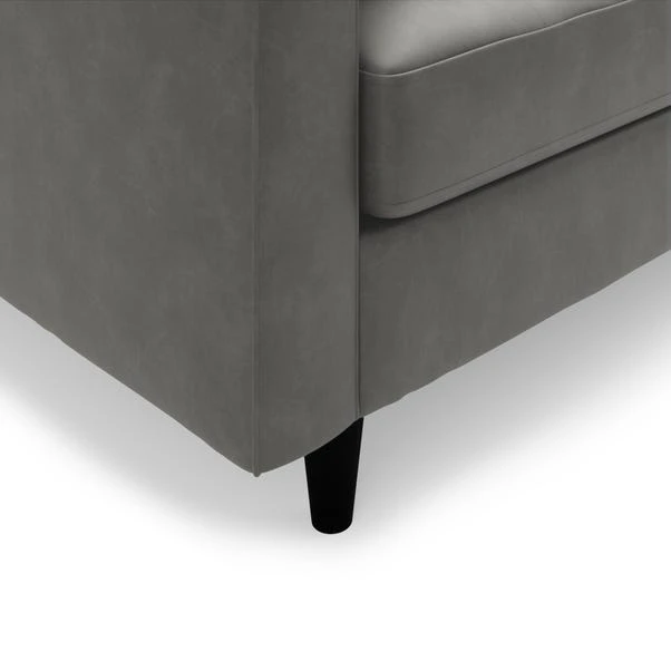 Zoe Distressed Faux Leather 3 Seater Sofa 17 Zoe Distressed Faux Leather 3 Seater Sofa - Image 15