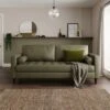 Zoe Distressed Faux Leather 3 Seater Sofa -Habitat Store 30766233
