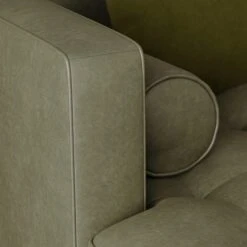 Zoe Distressed Faux Leather Corner Chaise -Habitat Store 30766234 alt06