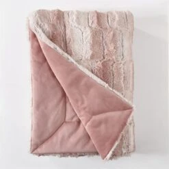 Plush Faux Fur 130cm X 180cm Throw -Habitat Store 30766322 alt02