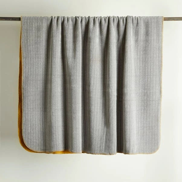 Chenille Stripe Reversible 130cm X 180cm Throw 4 Chenille Stripe Reversible 130cm X 180cm Throw - Image 2