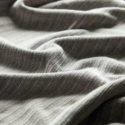 Chenille Stripe Reversible 130cm X 180cm Throw 9 Chenille Stripe Reversible 130cm X 180cm Throw -Habitat Store 30766324 alt02