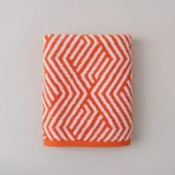 Geo Cotton Towel -Habitat Store 30766392 alt01