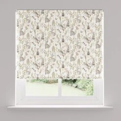Hares Natural Blackout Roller Blind -Habitat Store 30767448 alt02