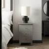 Lynton 3 Drawer Bedside Table, Grey 2 Lynton 3 Drawer Bedside Table, Grey -Habitat Store 30768451