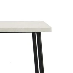 Zuri 2 Seater Rectangular Bar Table, Grey Concrete Effect -Habitat Store 30769230 alt04