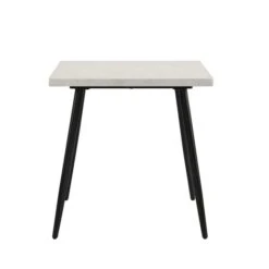 Zuri 2 Seater Square Dining Table, Grey Concrete Effect -Habitat Store 30769231 alt01