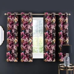 Maximalism Eyelet Curtains 27 Maximalism Eyelet Curtains -Habitat Store 30769453 alt05