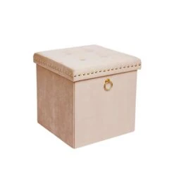 Velvet Cube Ottoman -Habitat Store 30769870 alt03