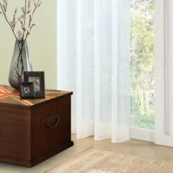 Sheer Elegance Eyelet Single Voile Panel -Habitat Store 30770165 alt06
