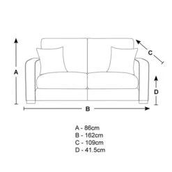 Carson Deep Sit Vivalife Stain-Resistant Fabric 2 Seater Sofa -Habitat Store 30770386 alt09