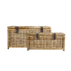 Set Of 2 Churchgate Rattan Trunks -Habitat Store 30770475 alt02