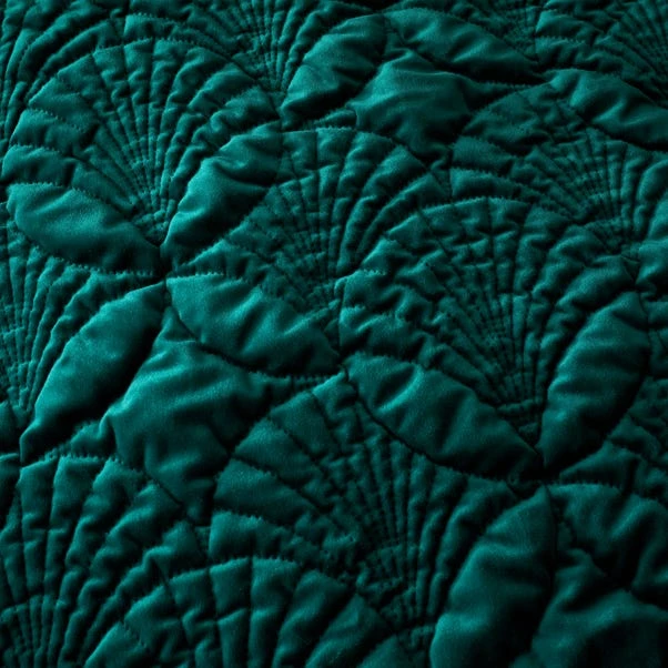 Indra Velour Emerald Duvet Cover And Pillowcase Set 5 Indra Velour Emerald Duvet Cover And Pillowcase Set - Image 3
