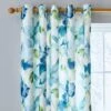 Watercolour Floral Eyelet Curtains -Habitat Store 30772757