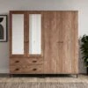 Fulton 4 Door Wardrobe, Pine -Habitat Store 30773038