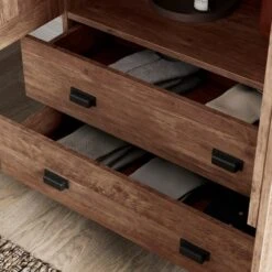 Fulton 4 Door Wardrobe, Pine -Habitat Store 30773038 alt02