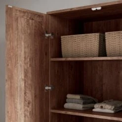 Fulton 4 Door Wardrobe, Pine -Habitat Store 30773038 alt03