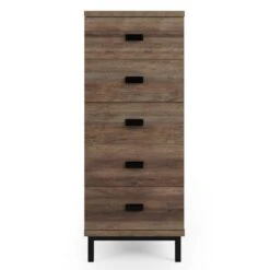 Fulton Tall 5 Drawer Chest, Pine Effect -Habitat Store 30773096 alt02