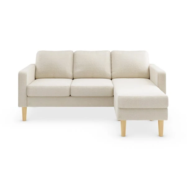 Jacob Sherpa Reversible Compact Corner Chaise Sofa 5 Jacob Sherpa Reversible Compact Corner Chaise Sofa - Image 3