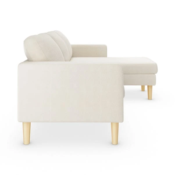 Jacob Sherpa Reversible Compact Corner Chaise Sofa 6 Jacob Sherpa Reversible Compact Corner Chaise Sofa - Image 4