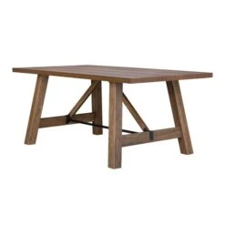 Fulton Trestle 6 Seater Rectangular Dining Table -Habitat Store 30778662 alt02