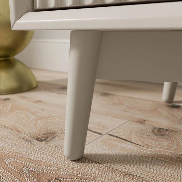 Neena Small Sideboard, Warm Grey Wash Acacia Wood 8 Neena Small Sideboard, Warm Grey Wash Acacia Wood - Image 6