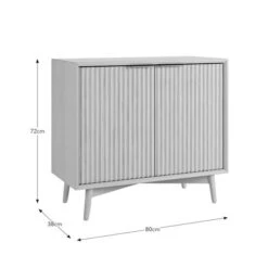 Neena Small Sideboard, Warm Grey Wash Acacia Wood 15 Neena Small Sideboard, Warm Grey Wash Acacia Wood -Habitat Store 30781310 alt09