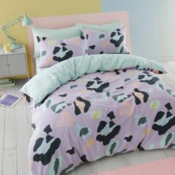 Leopard Duvet Cover And Pillowcase Set -Habitat Store 30782340