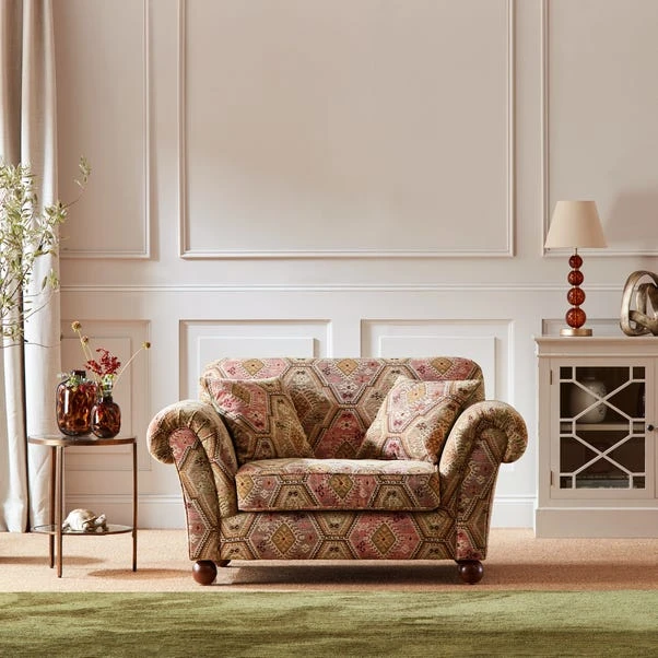 Angus Kashmar Chenille Snuggle Chair 3 Angus Kashmar Chenille Snuggle Chair