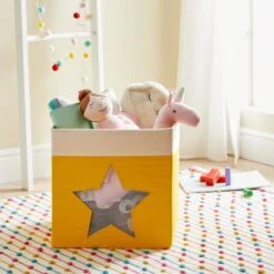Star Mesh Ochre Foldable Box